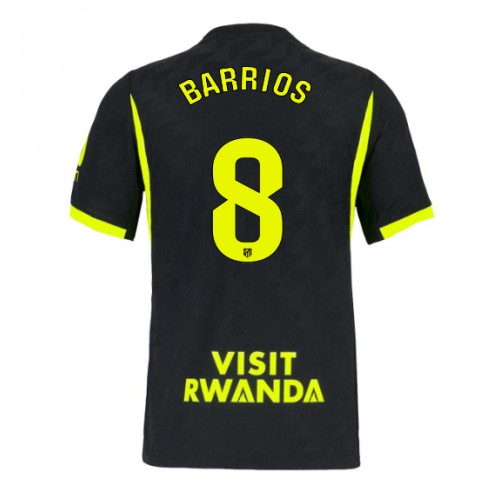 Fotbalové Dres Atletico Madrid Pablo Barrios #8 Venkovní 2026-27 Krátký Rukáv